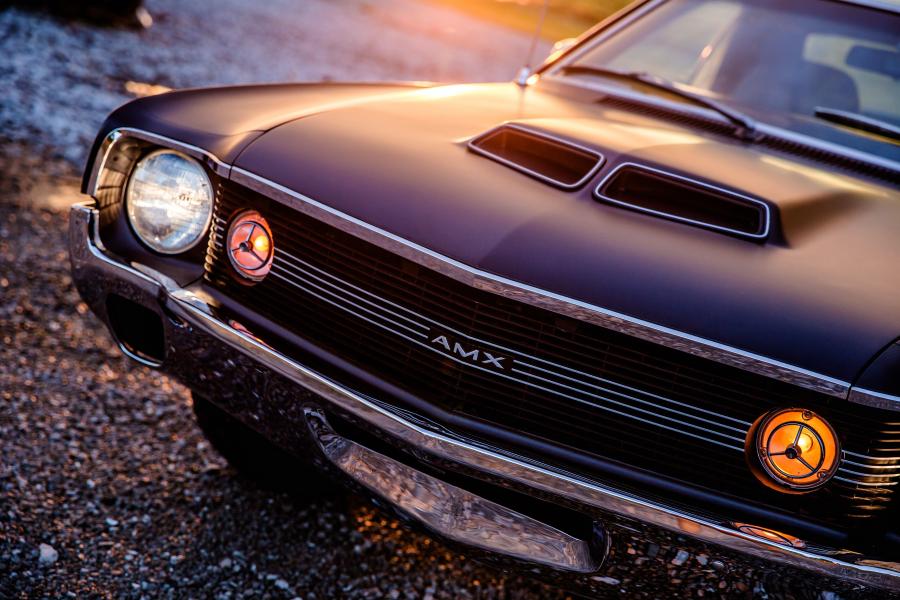 Детали экстерьера AMC AMX (7039-7) 1970 года  (фото 36 из 40)